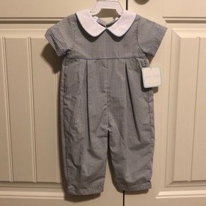 NWT Petit Bebe 12m short sleeve outfit